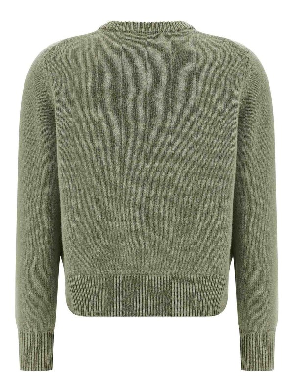 MAISON KITSUNÉ: クルーネック online - クルーネック - 緑