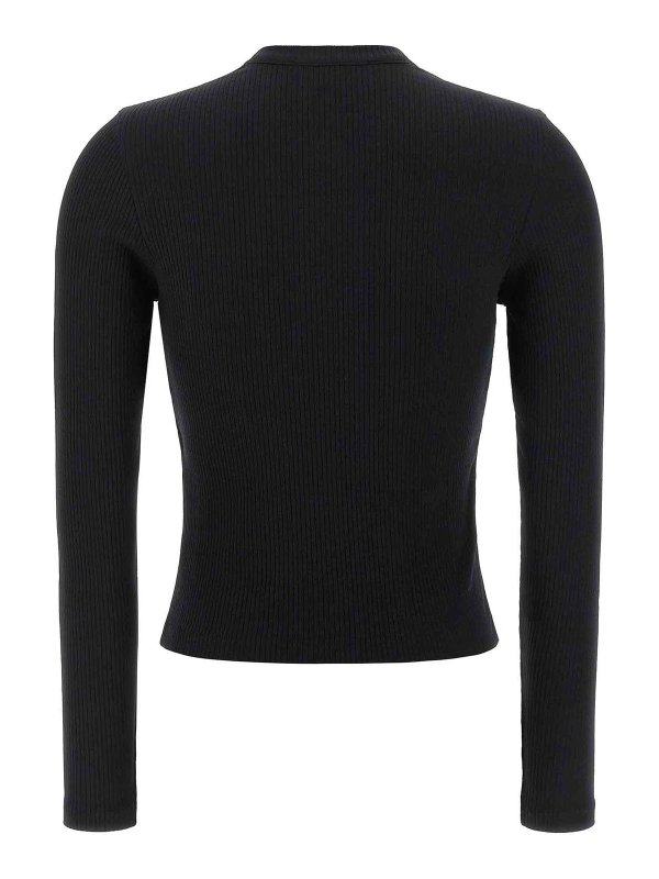 MAISON KITSUNÉ: Cárdigans online - Cárdigan - Negro