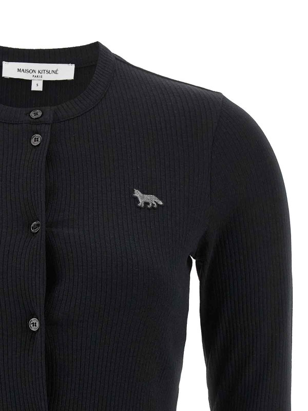 The Best Shops MAISON KITSUNÉ: Cárdigans - Cárdigan - Negro