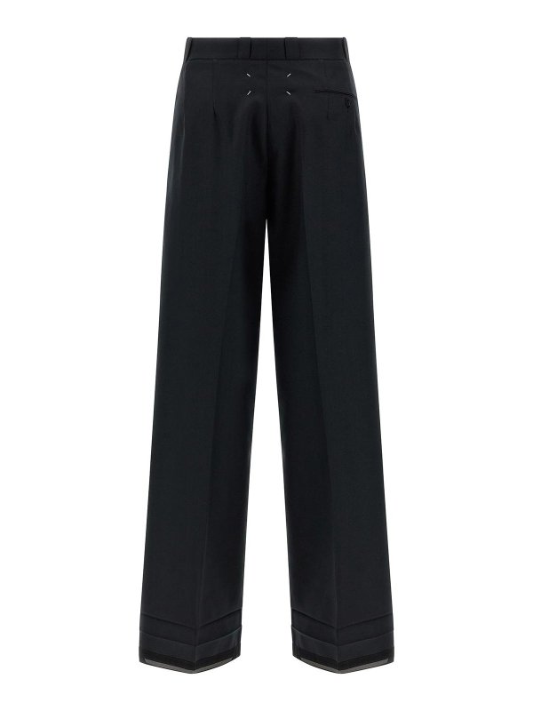 Maison Margiela: カジュアルトラウザー online - カジュアルパンツ - 黒