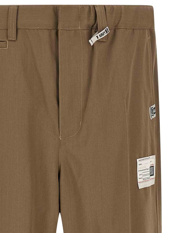 The Best Shops MAISON MIHARA YASUHIRO: カジュアルトラウザー - カジュアルパンツ - 緑