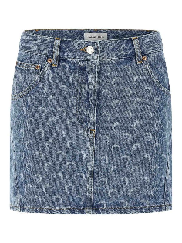 MARINE SERRE: minigonne - Gonna