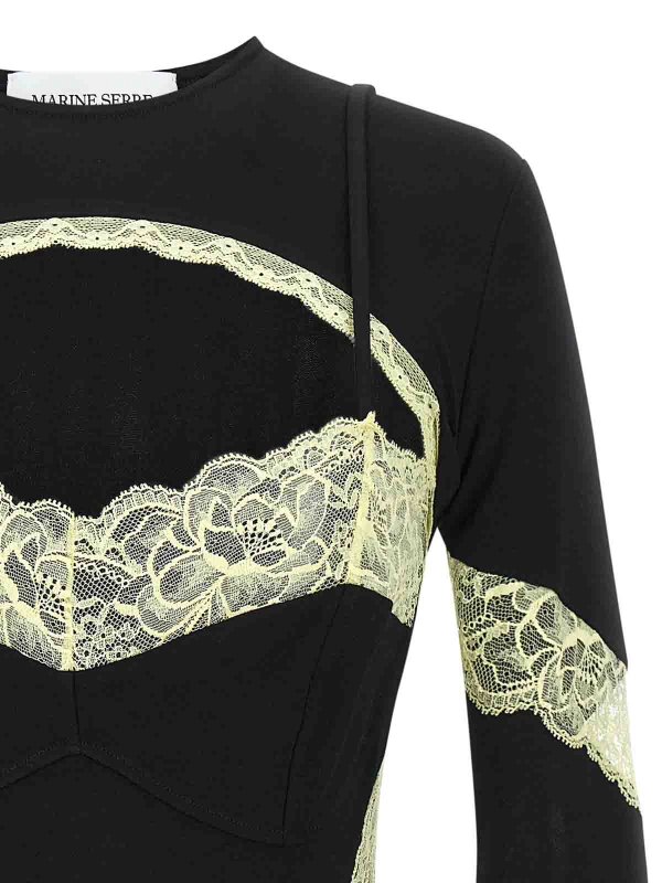 The Best Shops MARINE SERRE: Tops und Tank Tops - Top - Schwarz