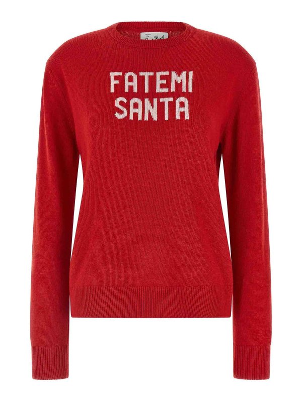 MC2 SAINT BARTH: Pull col rond - Pull Col Rond - Rouge