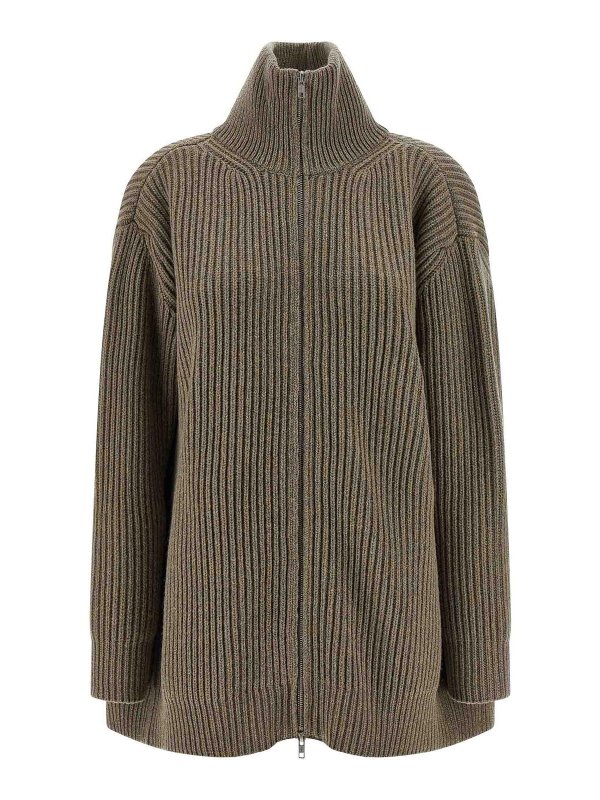 MM6 MAISON MARGIELA: cardigans - Panel Insert Cardigan