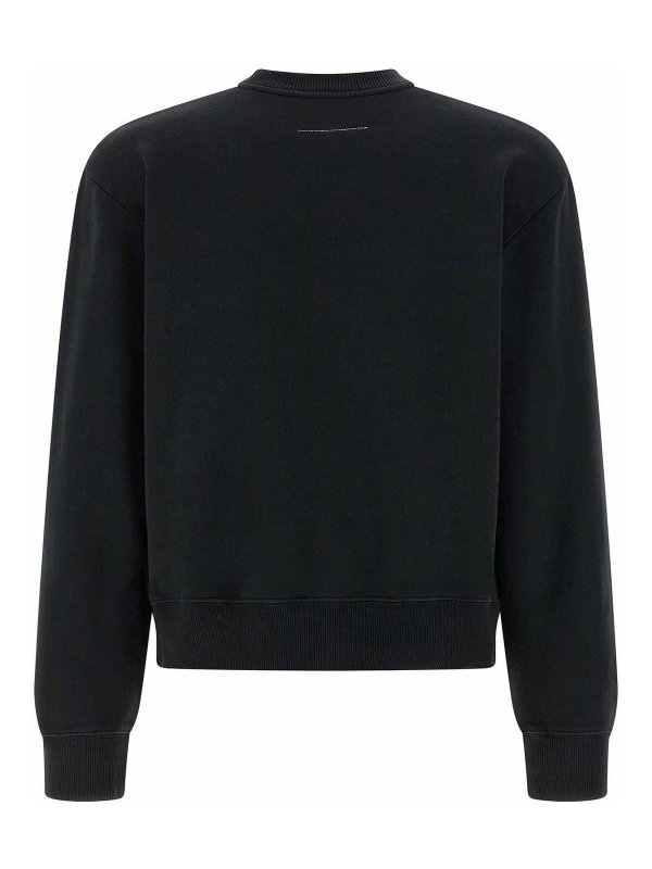 MM6 MAISON MARGIELA: スウェット＆セーター online - スウェットシャツ/セーター - 黒