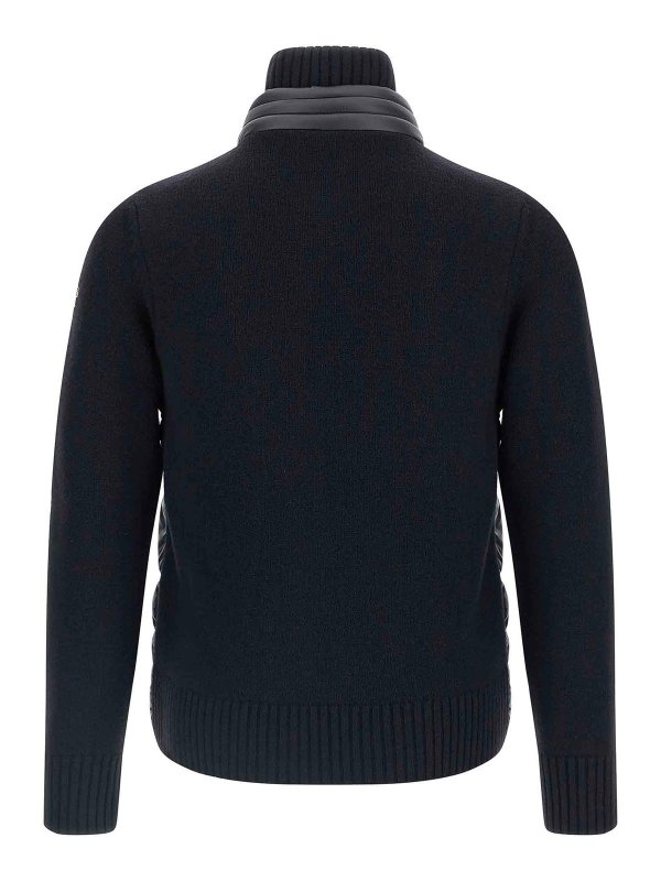 MONCLER: cardigans online - Padded Cardigan