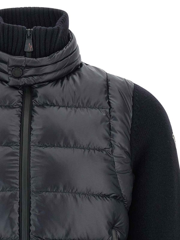 The Best Shops MONCLER: cardigans - Padded Cardigan