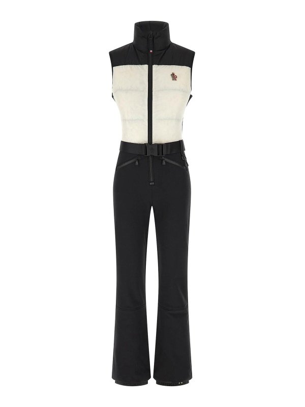 MONCLER: flared jeans - Sleeveless Ski Suit
