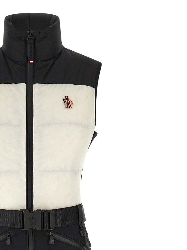 The Best Shops MONCLER: flared jeans - Sleeveless Ski Suit