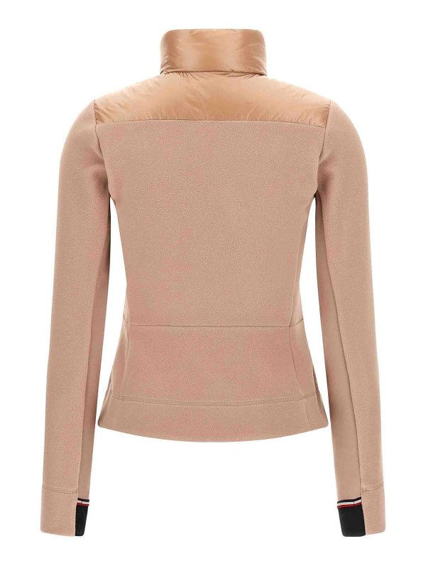 MONCLER: padded jackets online - Padded Vest Sweatshirt