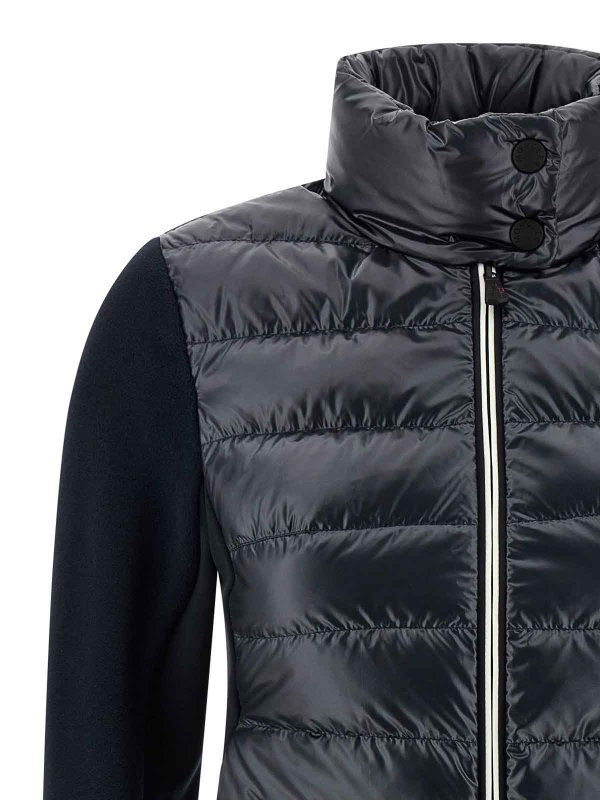 The Best Shops MONCLER: Vestes-rembourrees - Blouson Rembourré - Bleu