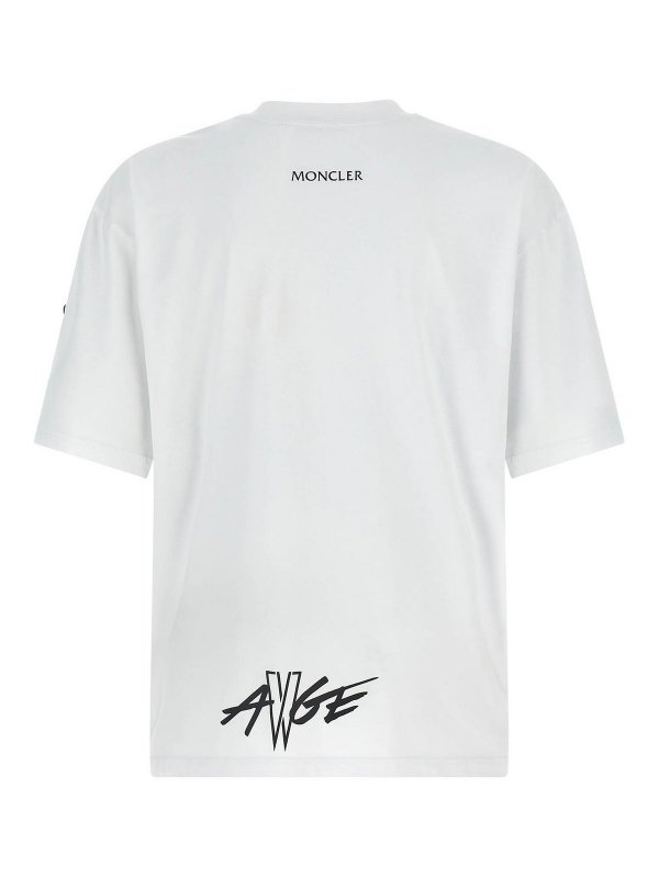 MONCLER: Tシャツ online - Tシャツ - 黒