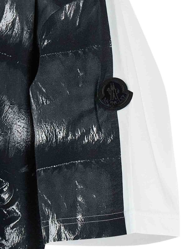 Tシャツ - 黒 shop online: MONCLER