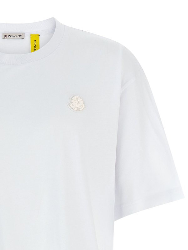 The Best Shops MONCLER: T-shirts - T-Shirt - Blanc