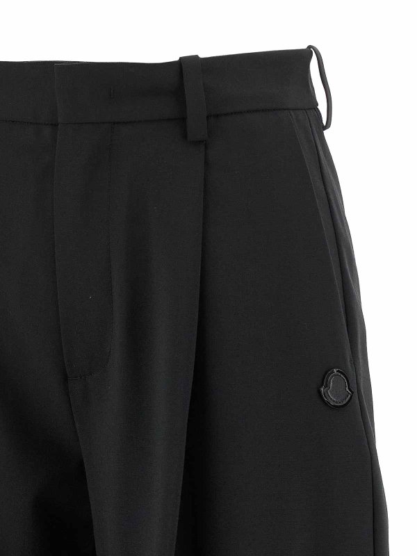The Best Shops MONCLER: Pantalons casual - Pantalons Décontractés - Noir