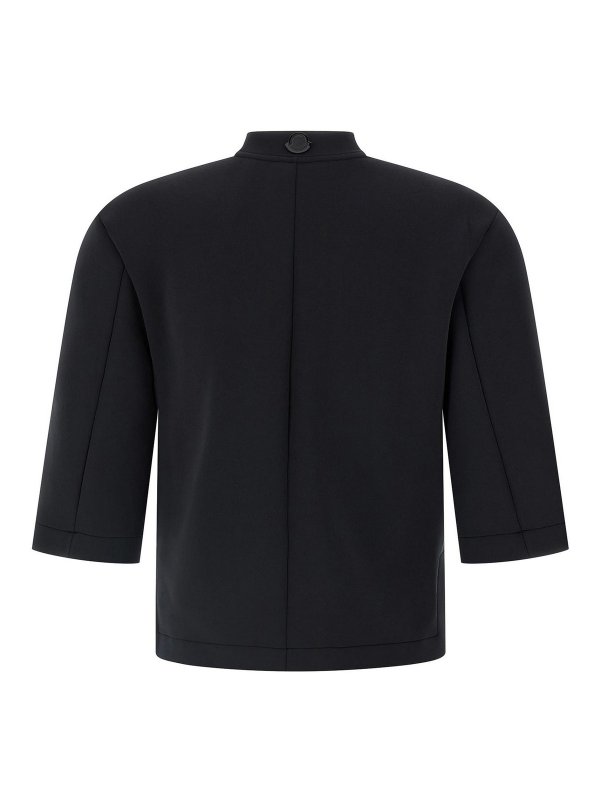MONCLER: Tops y camisetas sin mangas online - Top - Negro