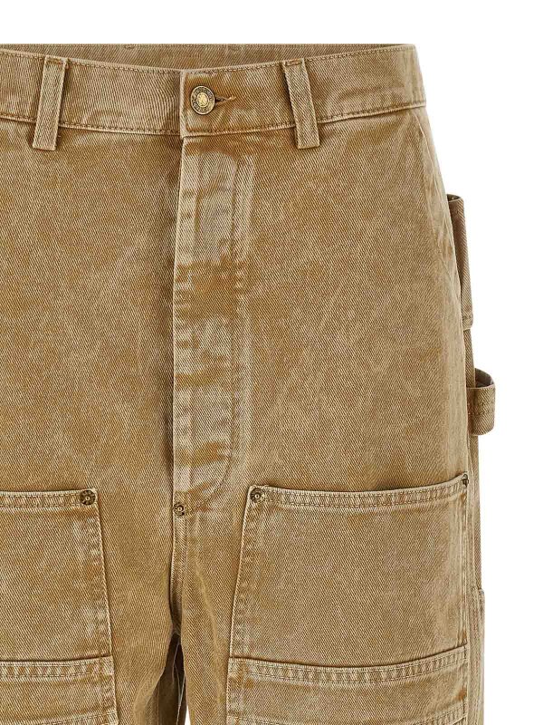 The Best Shops MOSCHINO: カジュアルトラウザー - カジュアルパンツ - ベージュ