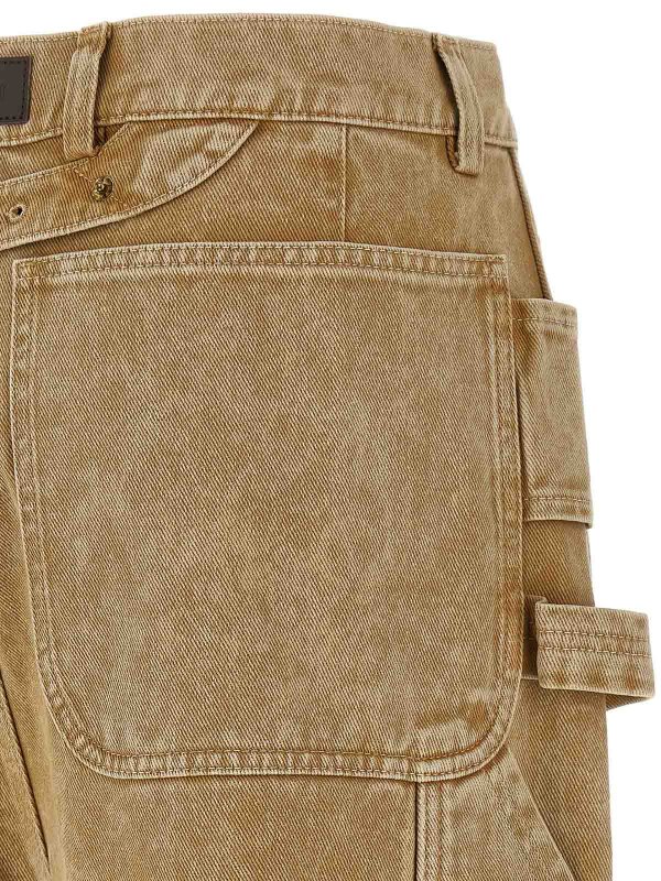 カジュアルパンツ - ベージュ shop online: MOSCHINO