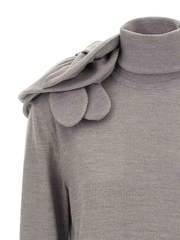The Best Shops MOSCHINO: Pull col rond - Pull Col Rond - Gris