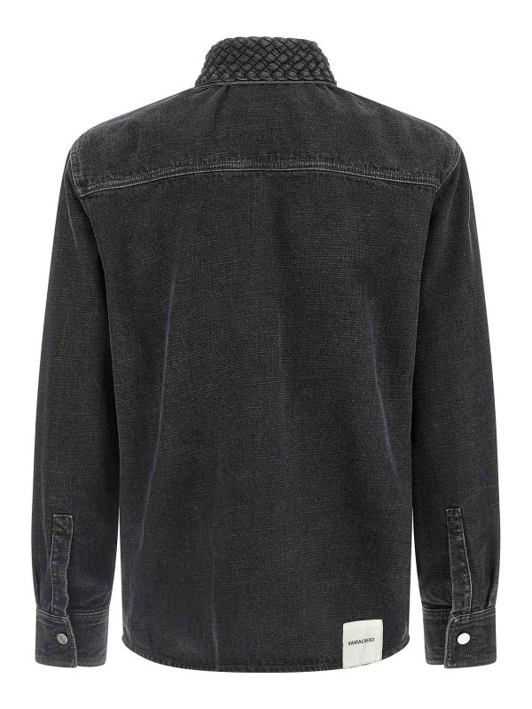 NAMACHEKO: shirts online - Gervis Braided Shirt