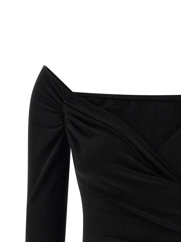 The Best Shops Norma Kamali: Top e canotte - Body con scollo a cuore