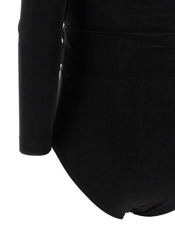 Body con scollo a cuore shop online: Norma Kamali