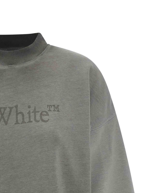 The Best Shops OFF-WHITE: Sudaderas y suéteres - Sudadera - Gris