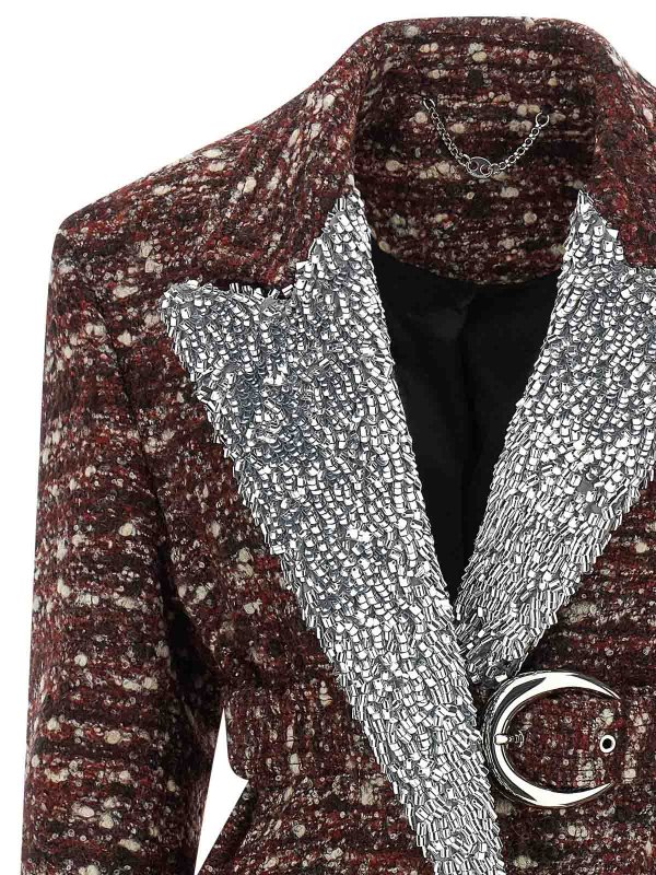 トレンチコート - マルチカラー shop online: RABANNE