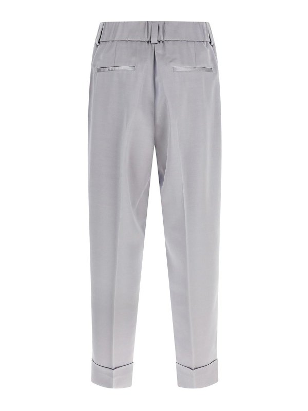 PESERICO: Pantalons casual online - Pantalons Décontractés - Gris