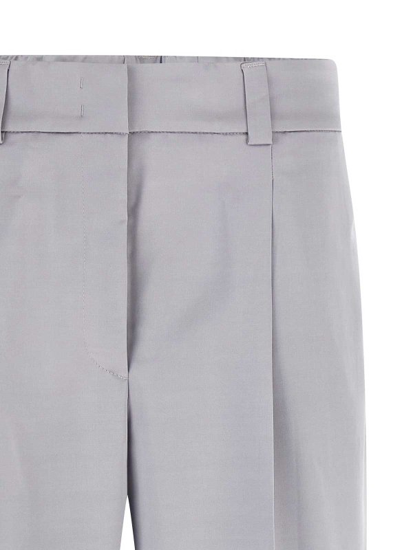 The Best Shops PESERICO: Pantalons casual - Pantalons Décontractés - Gris