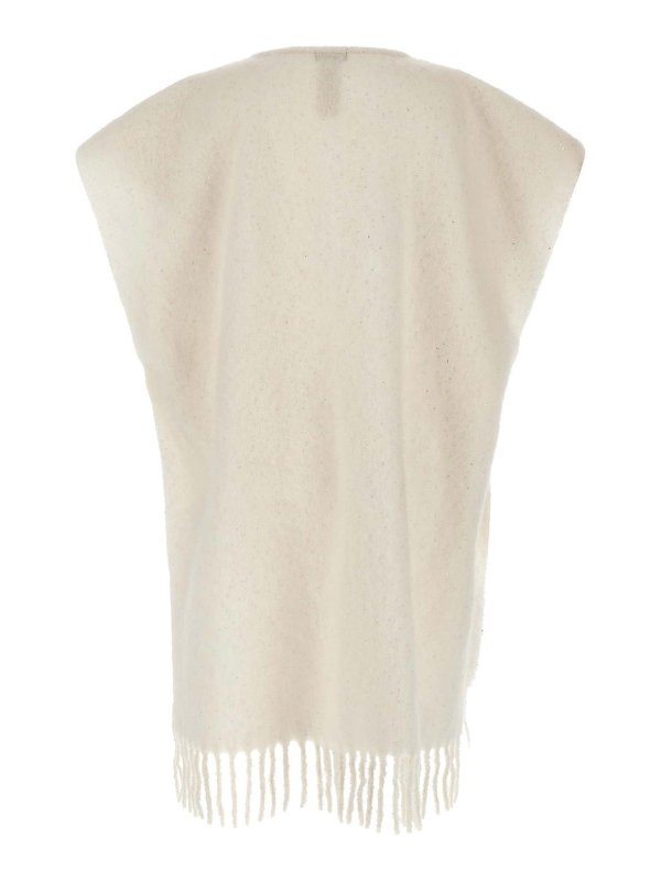 PESERICO: Capes & Ponchos online - Cape - Blanc