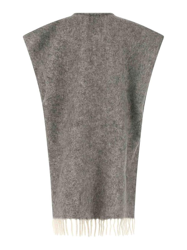 PESERICO: Capes & Ponchos online - Cape - Grau