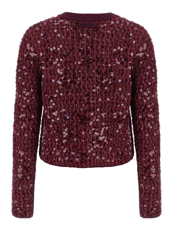 Pinko: Cardigans online - Cardigan - Rouge Brun