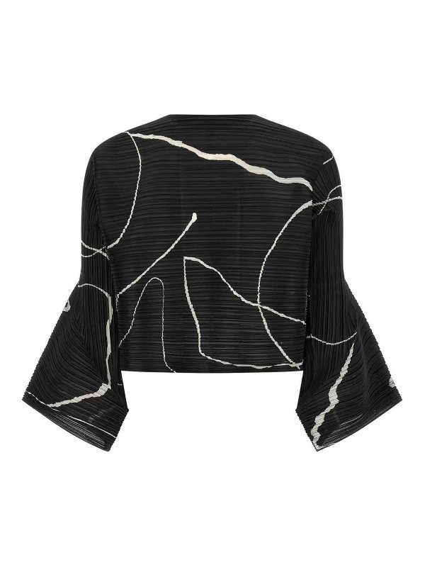 PLEATS PLEASE ISSEY MIYAKE: cardigan online - Pausa Cardigan