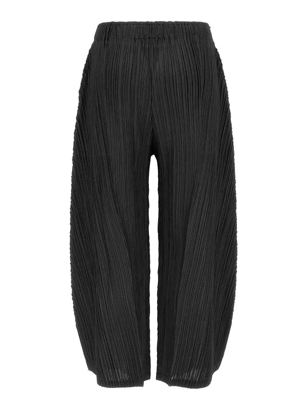 PLEATS PLEASE ISSEY MIYAKE: Casual Hosen online - Casual Hose - Schwarz