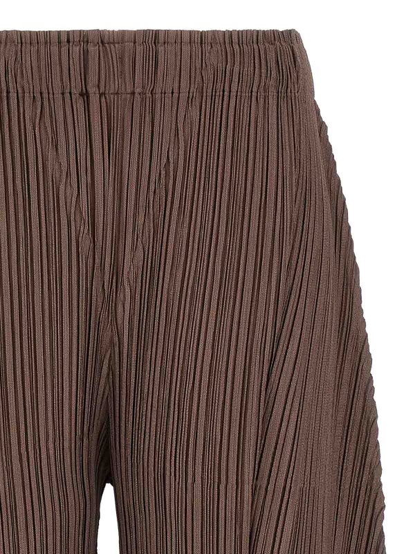 The Best Shops PLEATS PLEASE ISSEY MIYAKE: Casual Hosen - Casual Hose - Braun