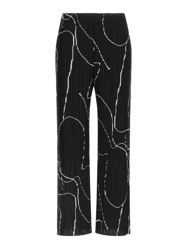 PLEATS PLEASE ISSEY MIYAKE: pantaloni casual - Pausa Pantaloni