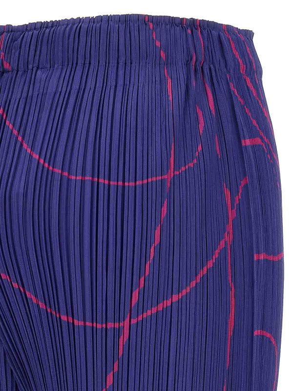 Casual Hose - Blau shop online: PLEATS PLEASE ISSEY MIYAKE