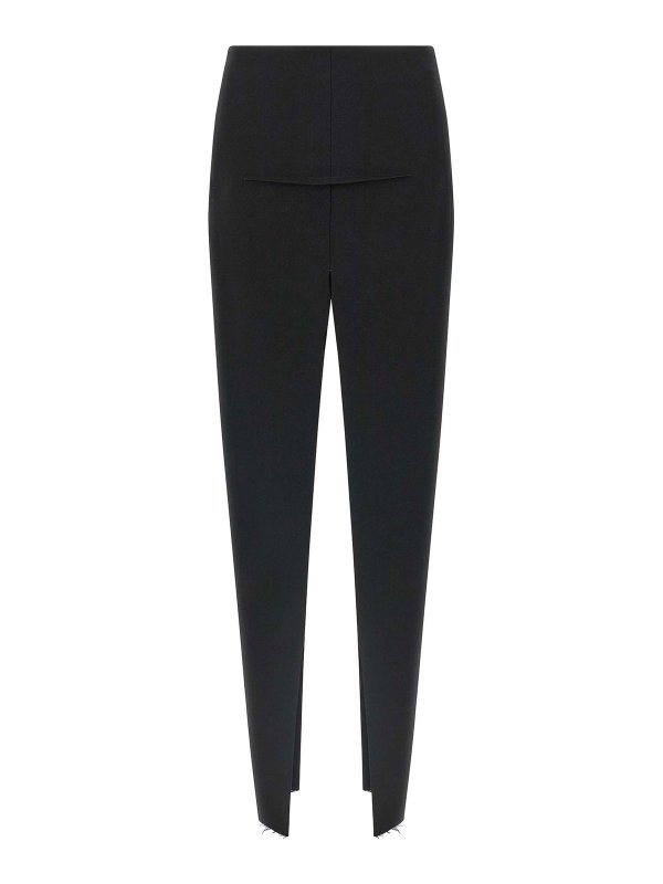 RICK OWENS: ロングシャツ - ロングスカート - 黒