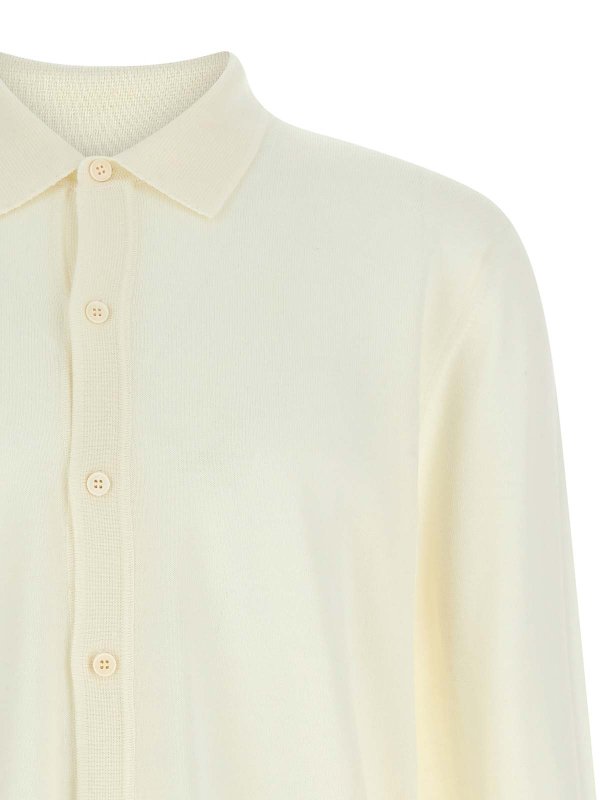 The Best Shops ROBERTO COLLINA: Cardigans - Cardigan - Beige