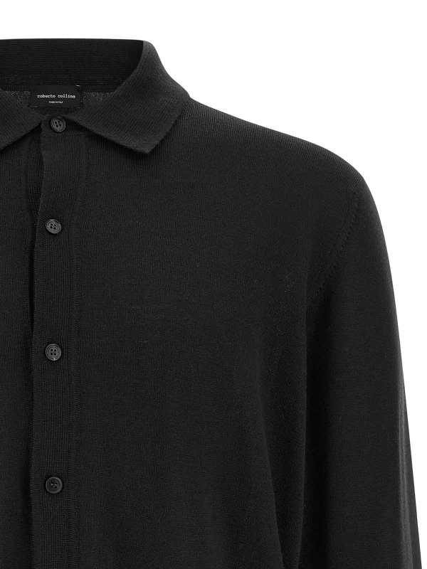 The Best Shops ROBERTO COLLINA: Cárdigans - Cárdigan - Negro