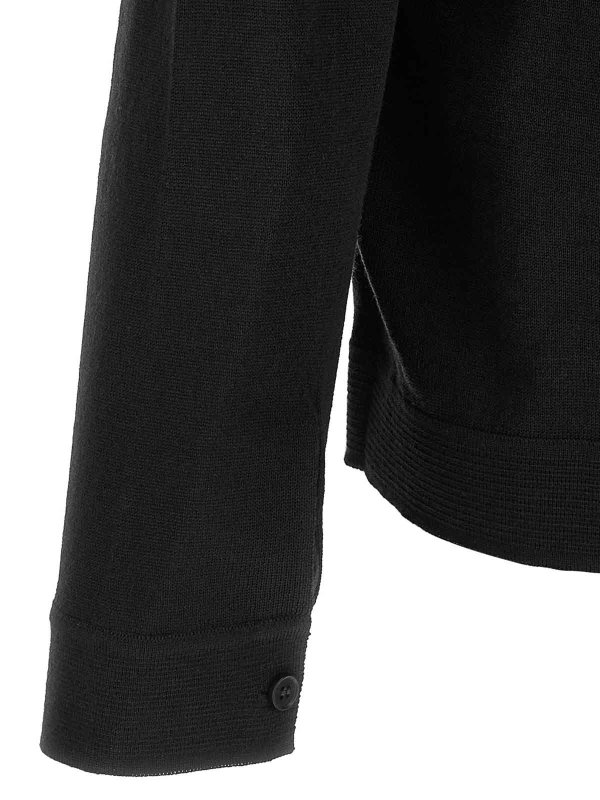 Cárdigan - Negro shop online: ROBERTO COLLINA