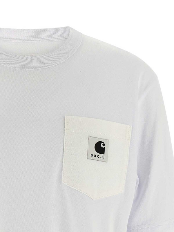 The Best Shops Sacai: t-shirts - T-Shirt Capsule  X Carhartt Wip