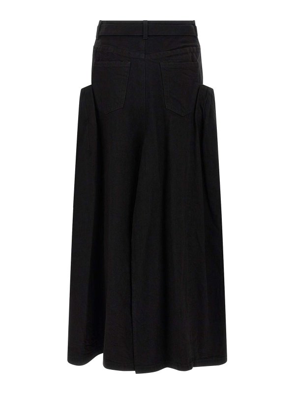 Sacai: Gonne Lunghe online - Gonna di jeans