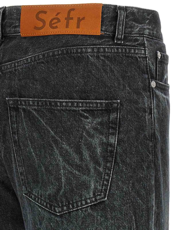 Straight Leg Jeans - Schwarz shop online: SÉFR