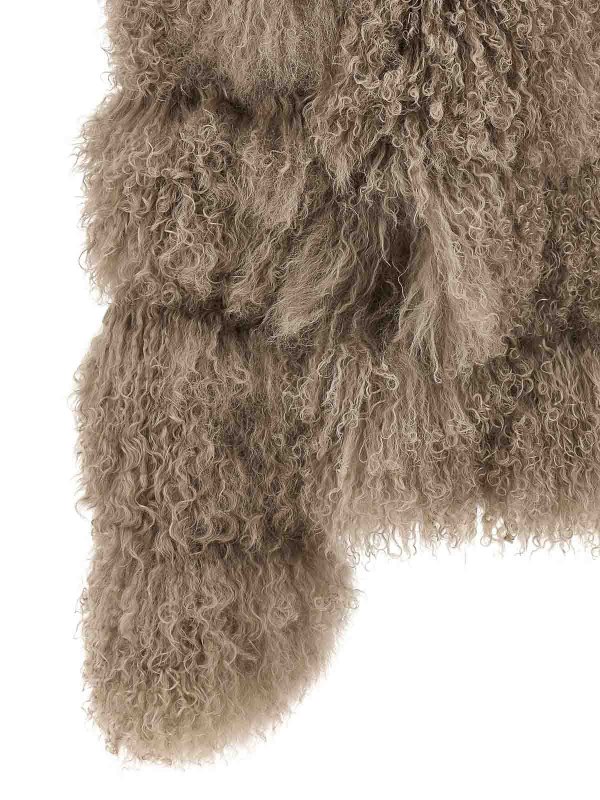 Abrigo De Piel - Beis shop online: SIMONETTA RAVIZZA