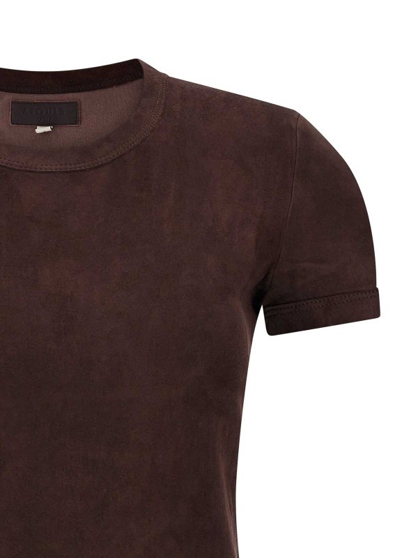 The Best Shops STOULS: T-shirts - T-Shirt - Marron