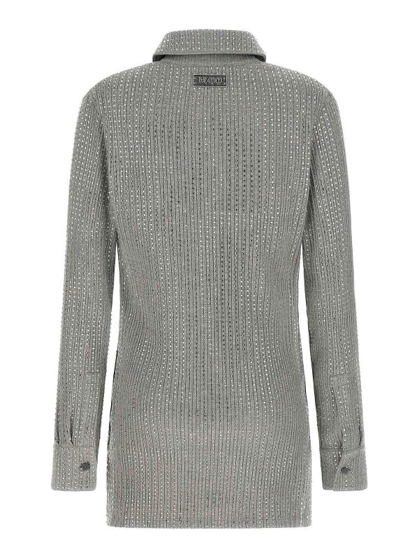 The Attico: flared jeans online - Rhinestone Dress