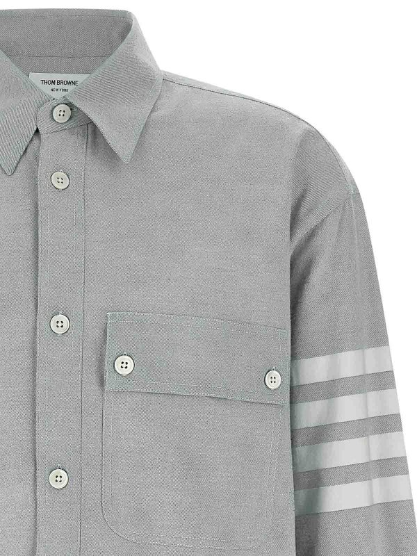 The Best Shops THOM BROWNE: Chemises - Chemise - Gris